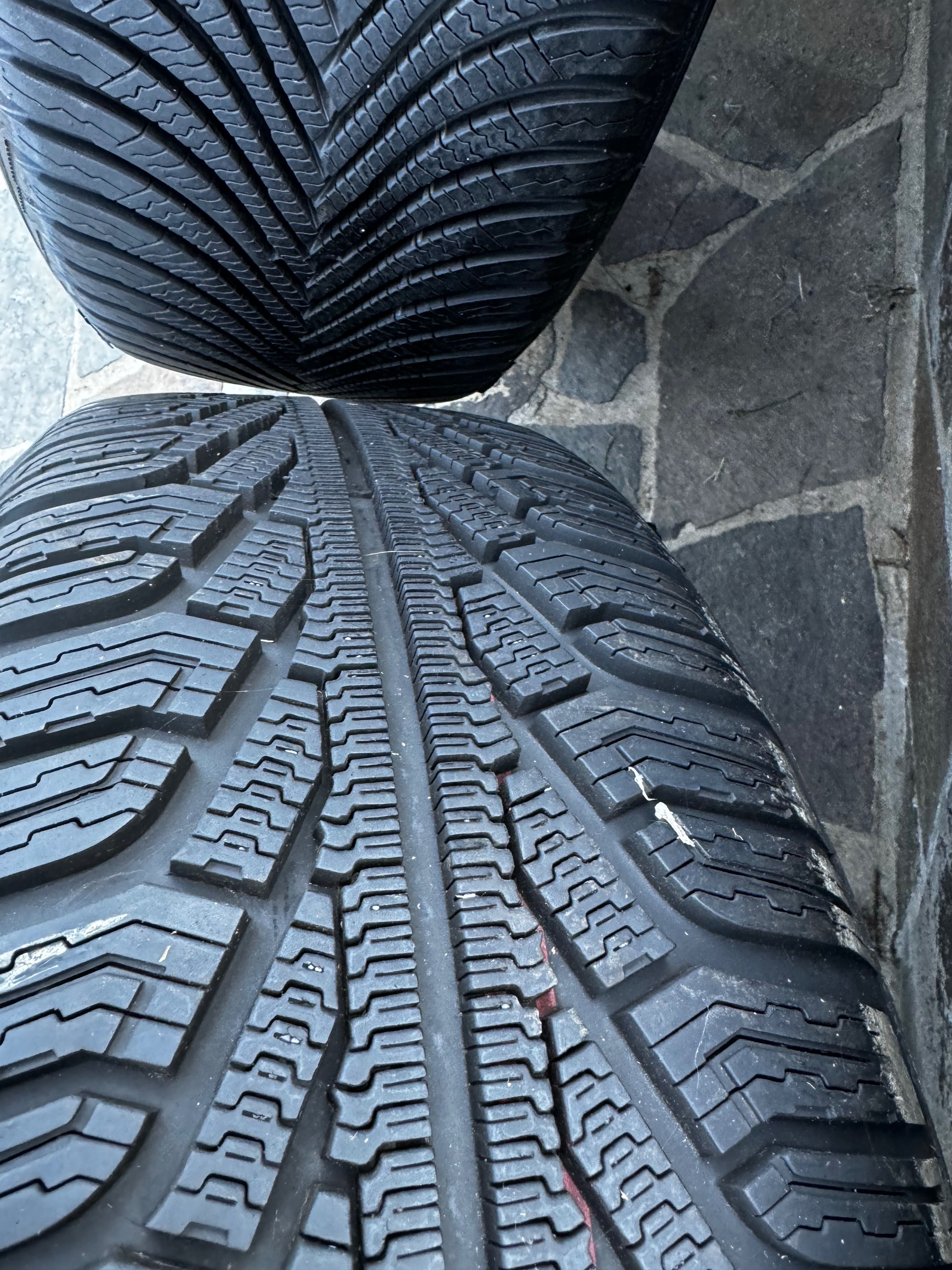 Anvelope IARNA 225/55/17 cu jante originale 5x112 Volkswagen AUDI Skod