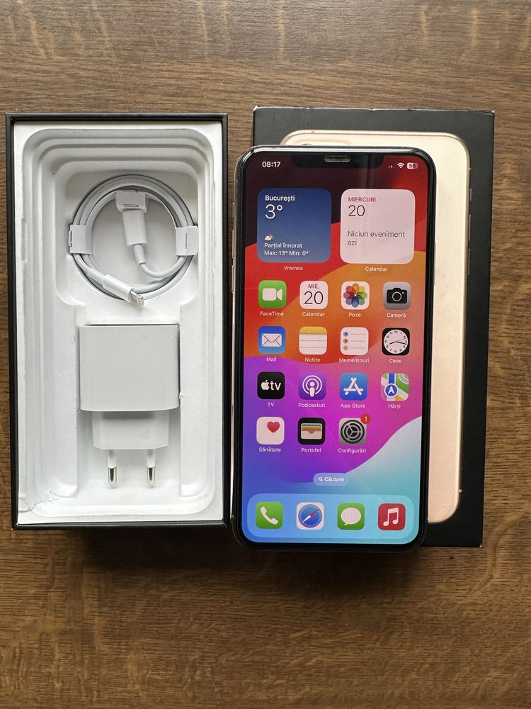 iPhone 11 Pro Max gold, full box