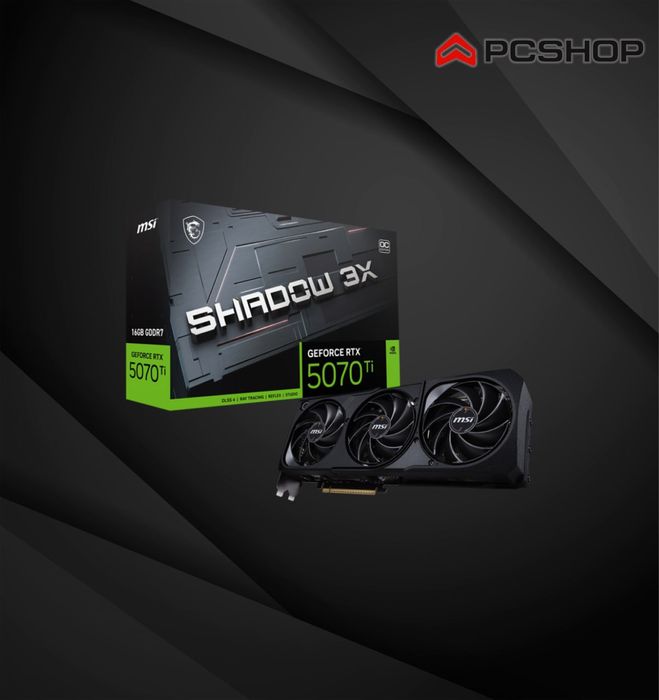 MSI GeForce RTX 5070 Ti SHADOW 3X OC 16G