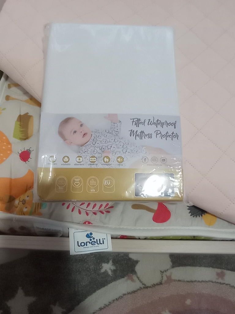 Детскa кошара Lorelli+ матрак Lorelli + чисто нов протектор