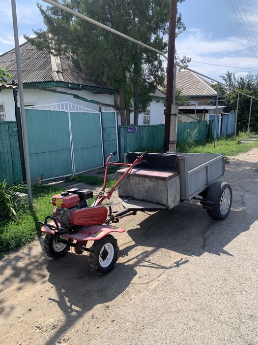 Продам прицеп с мотоблоком