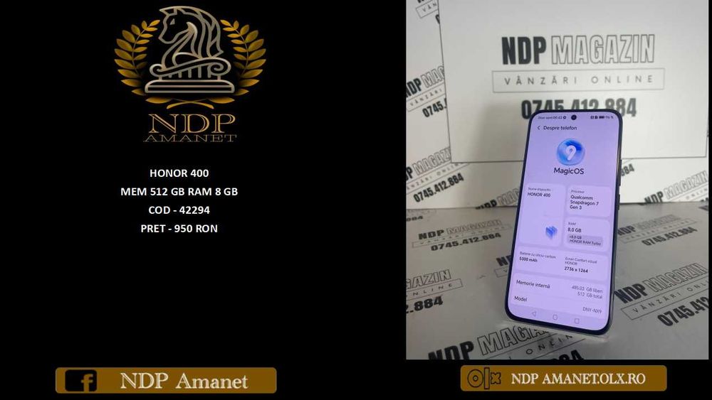 NDP Amanet NON-STOP Bld.Iuliu Maniu 69 HONOR 400 (42294)