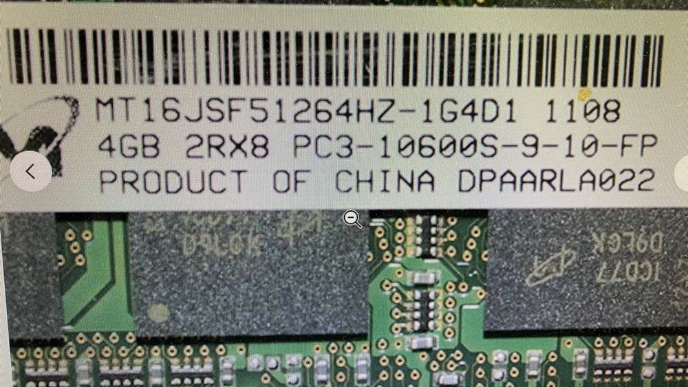 память ОЗУ DDR 3 sodimm 4 Gb 1333 MHz