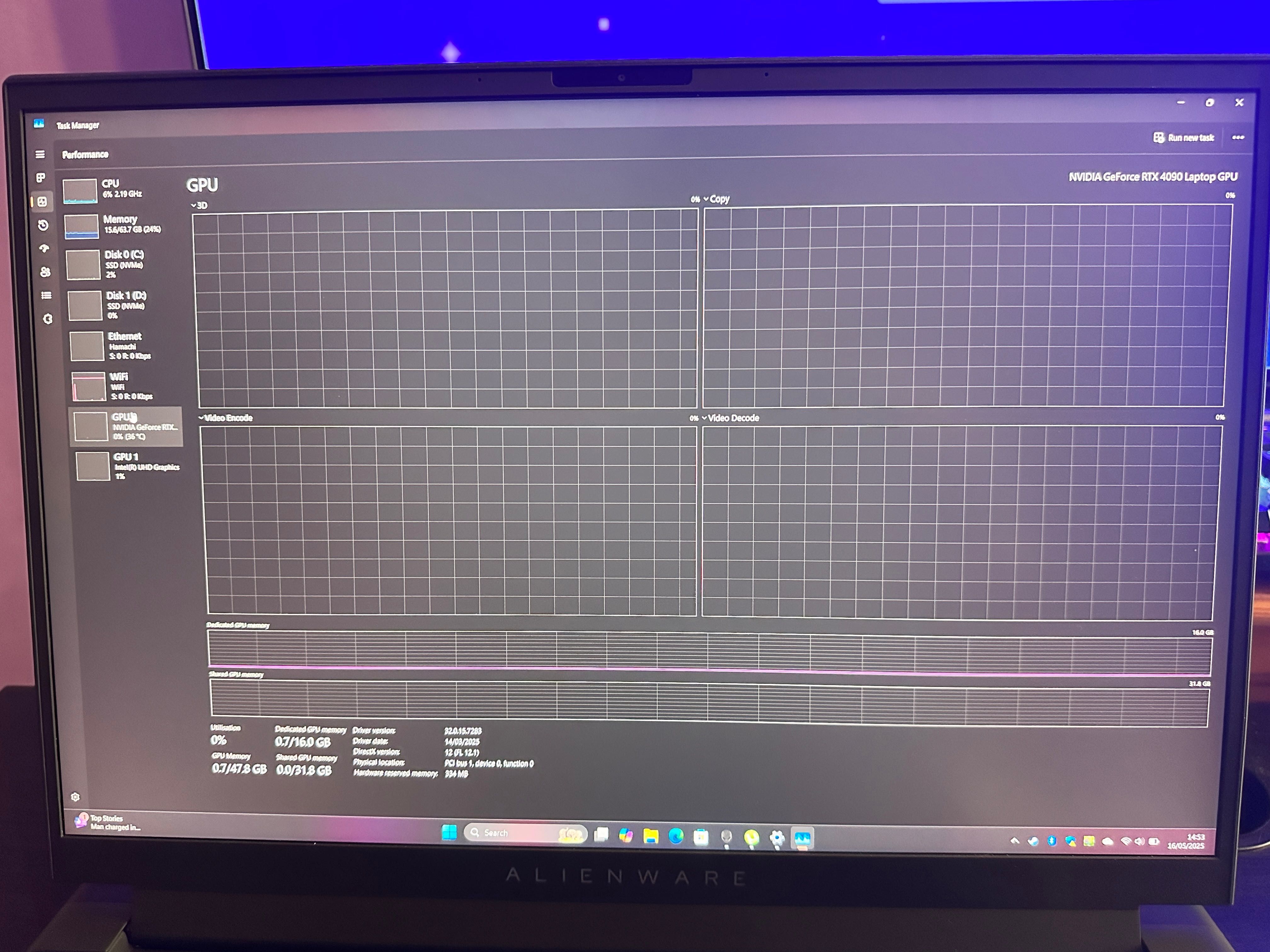 Alienware M18 RTX4090 Лаптоп