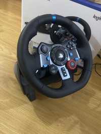 Игровой контроллер Logitech G29 Driving Force Racing Wheel черный