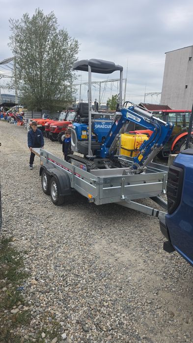 Miniexcavator Graecus nou garantie