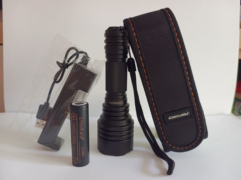 Тактически/ловен лед фенер Convoy c8+ Конвой Ц8+