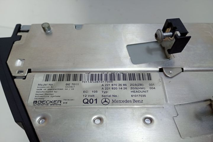 Magazie CD A2218702686 Mercedes-Benz S-Class W221