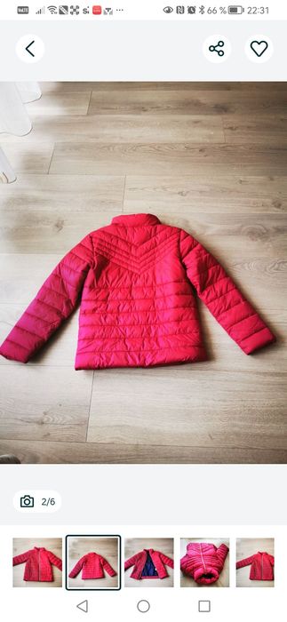 Geaca pentru fete 7-8 ani