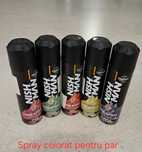 Set 5 spray-uri colorate pentru par