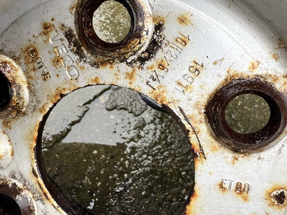 Джанта с гума за ивеко след 2007г