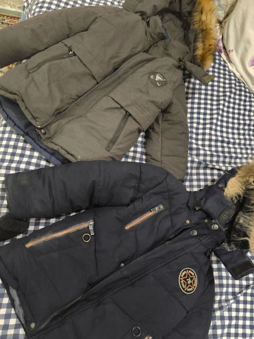 Зимние куртки на 7/8ле пуховики
