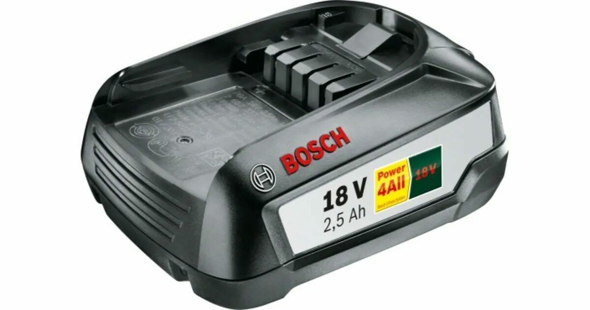 Оригинальный новый аккумулятор Bosch 1600A005B0 2500mAh 2,5Ah 18V