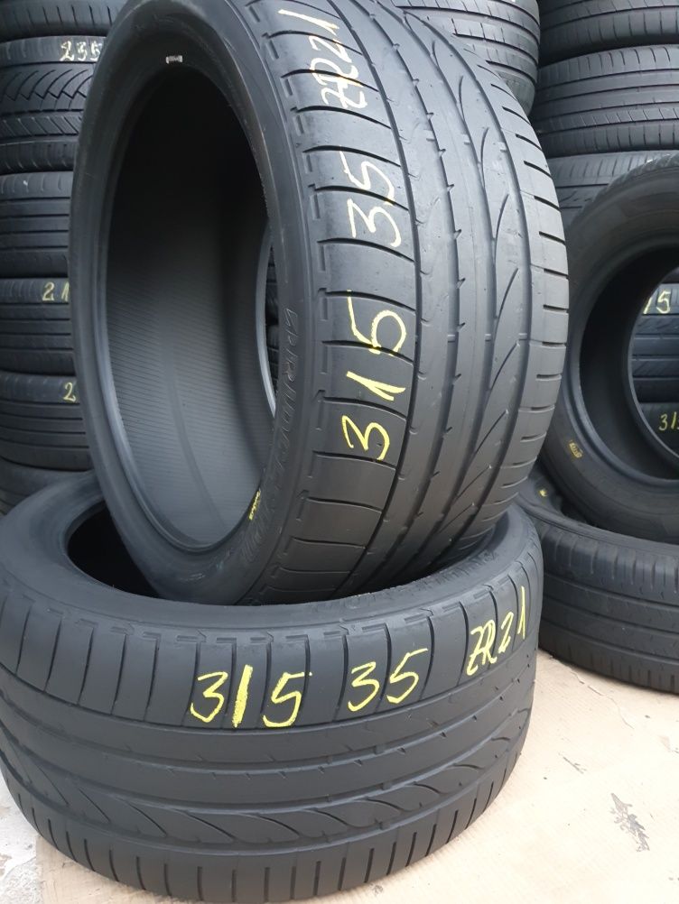 2 Anvelope Vară Bridgestone 315 35 ZR21  DOT 2221.