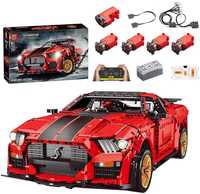 Ford Mustang Shelby GT500 Конструктор Двигатели LED RC Смарт 1:8 LEGO