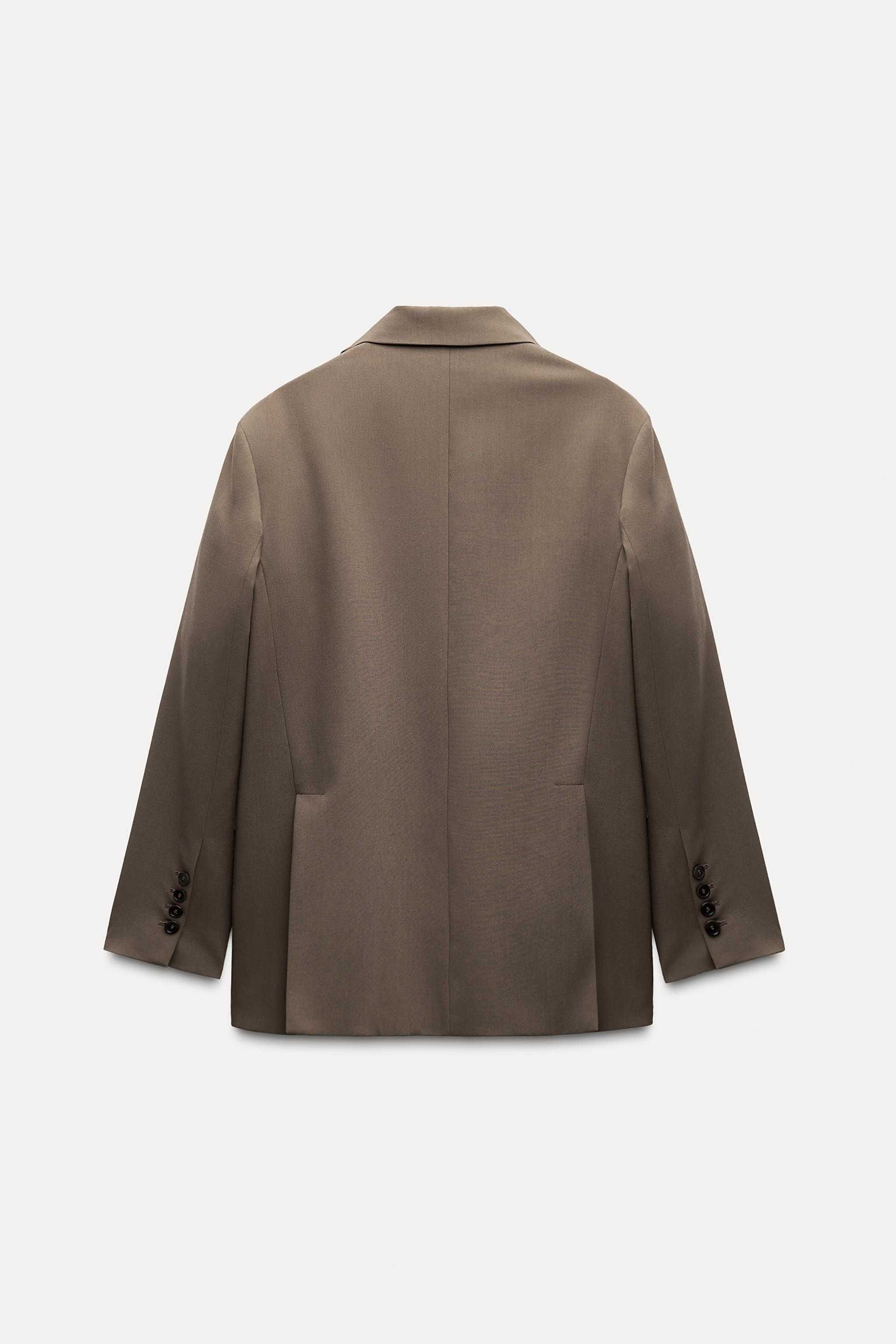 ZARA ZW Collection новый блейзер оверсайз XS-S-M