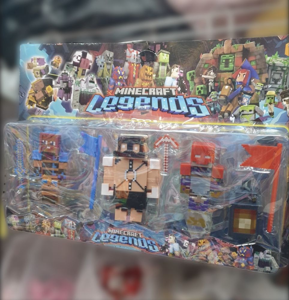Голям комплект фигурки Майнкрафт/Minecraft Legends фигурки