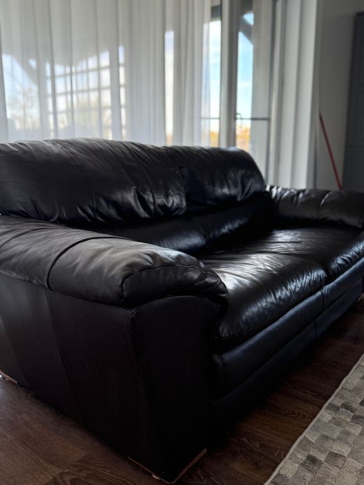 Canapea din piele naturală