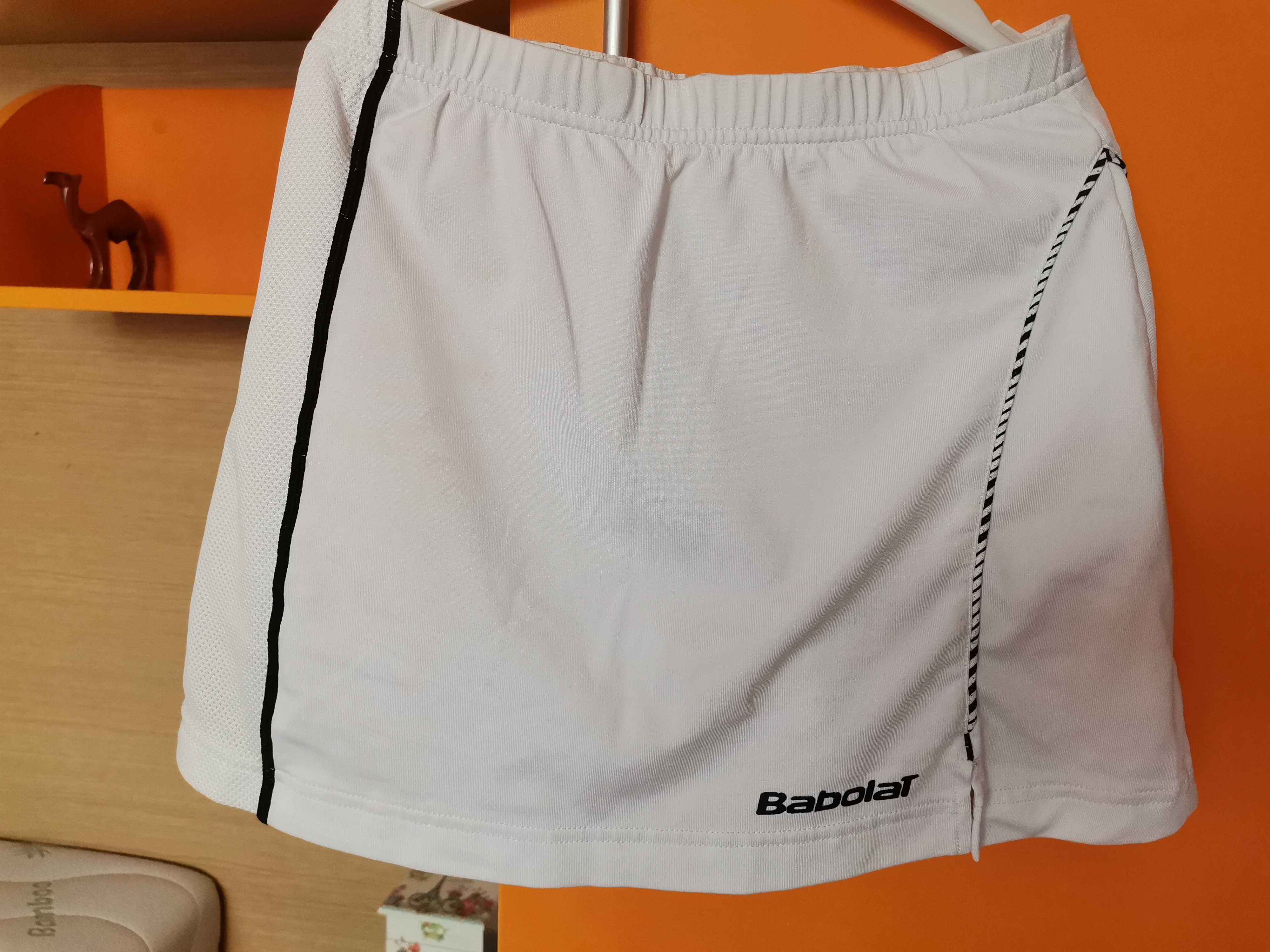 Babolat 12-14 години бяла пола спортна