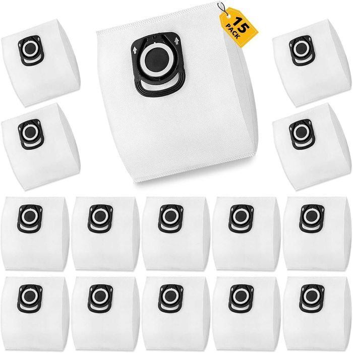 15 торбички за прах Rowenta Hygiene ZR200520 ZR200720 ZR200920 Compact