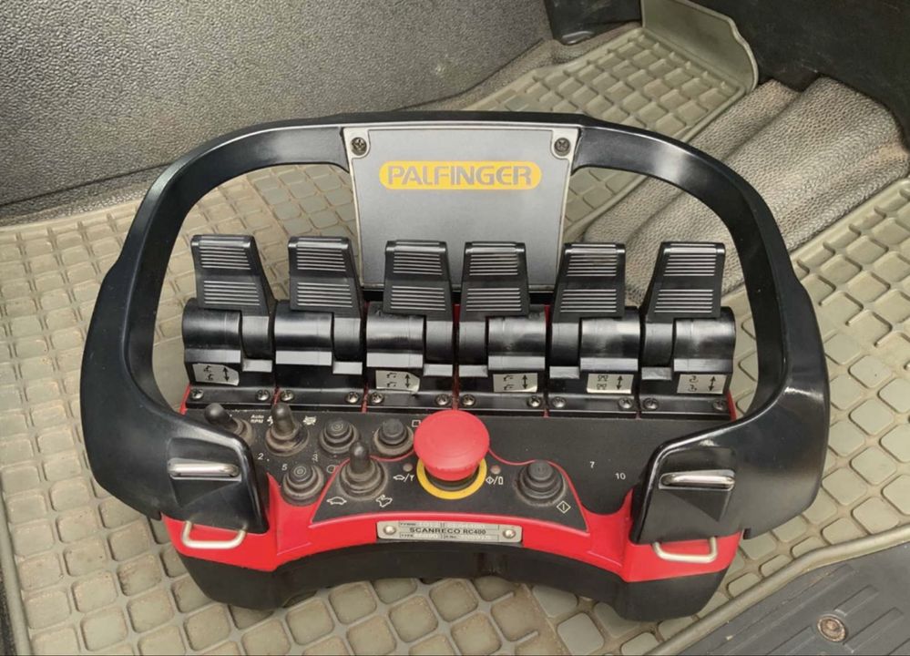 MAN TGS 26.360 6x4 PALFINGER кран кабелна система