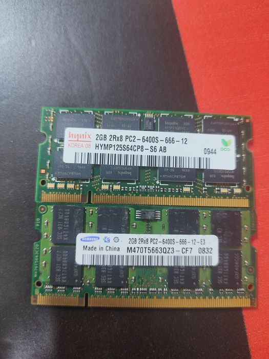 Оперативка для ноутбука DDR2 2GB