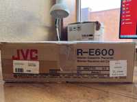 Новый стереоресивер JVC R-E600, усилитель и кассетная дека