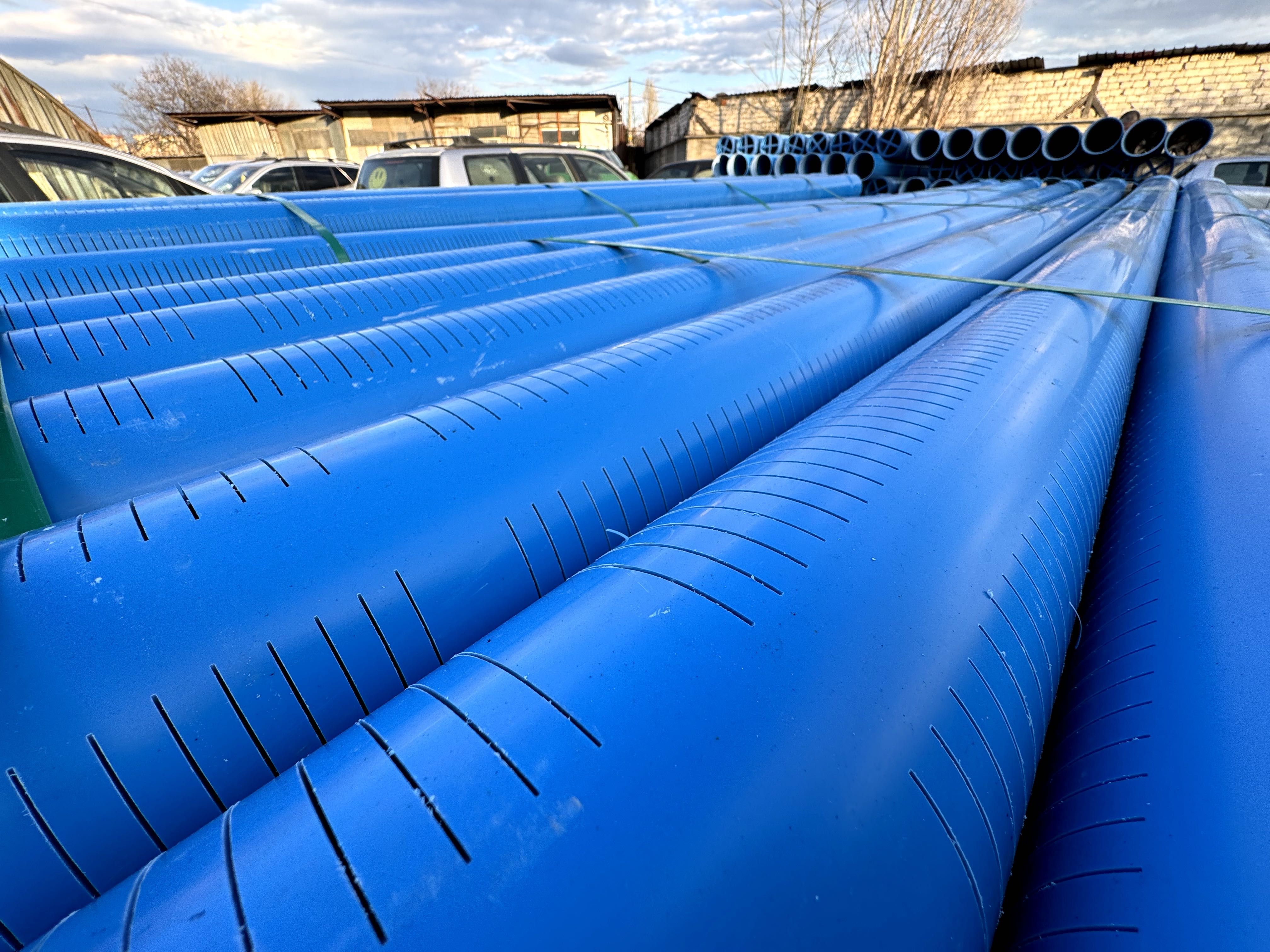 PVC сондажни тръби със сертификат, налични ф125,ф140,ф160,ф175,ф200мм