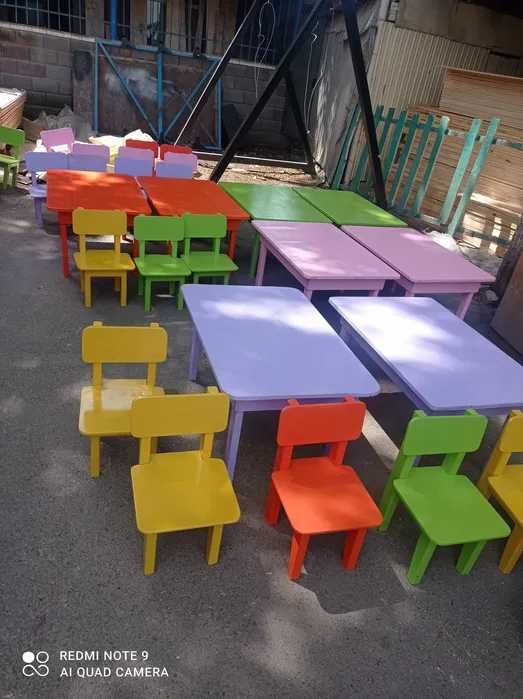 Стулья и столы для садиков и  детей