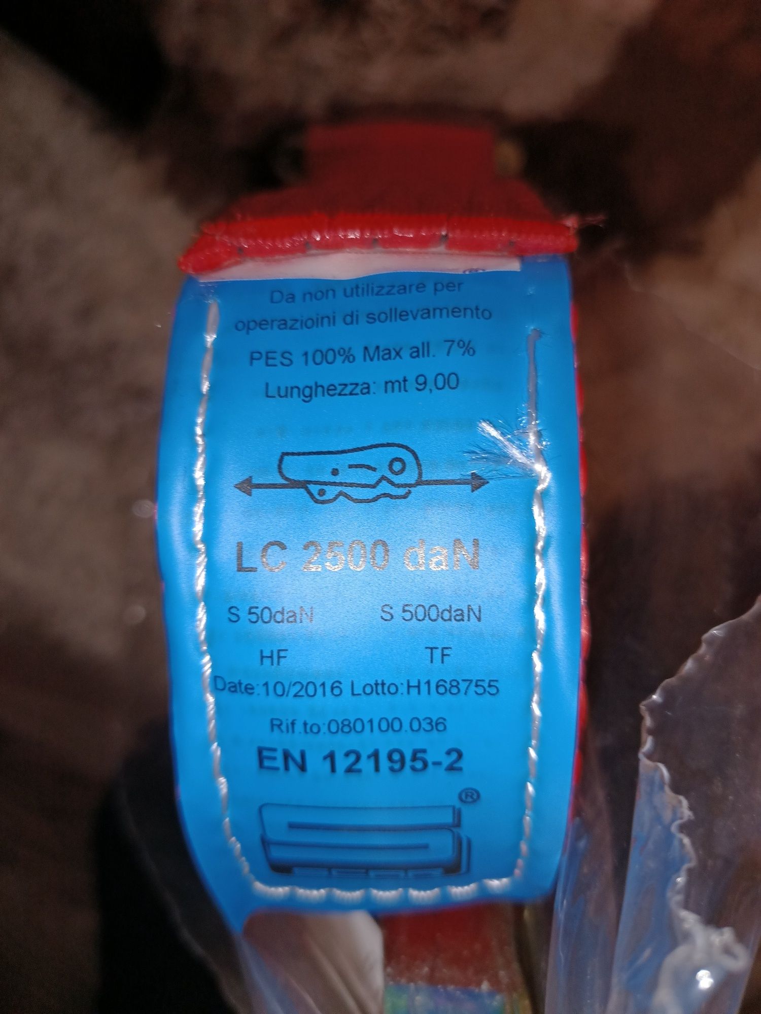 Chingă 9 metri pentru ancorare marfă cu crichet