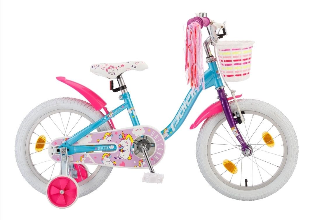 Bicicleta fete Polar Unicorn 16 inch