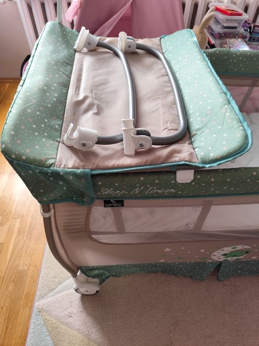 Сгъваема кошара (с матрак) Sleep and dream, Lorelli