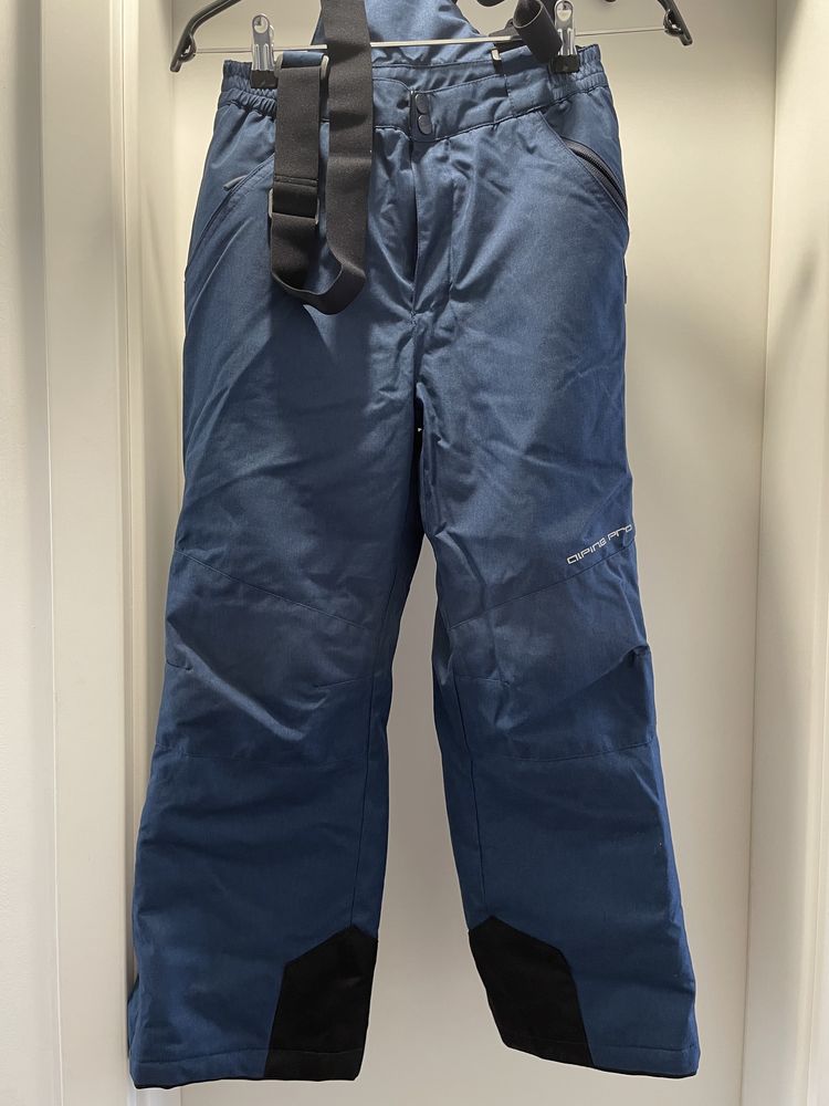 Pantaloni salopeta copii ski schi Alpine Pro marime 140-146