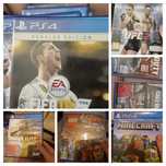 Jocuri PS4 originale – Minecraft, GTA V, Spider-Man (sigilat), NFS...