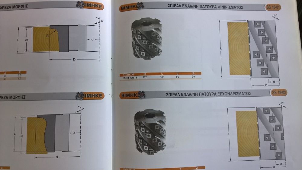 СРЕБРИН - всички видове инструменти и резервни части за дърводелски ма