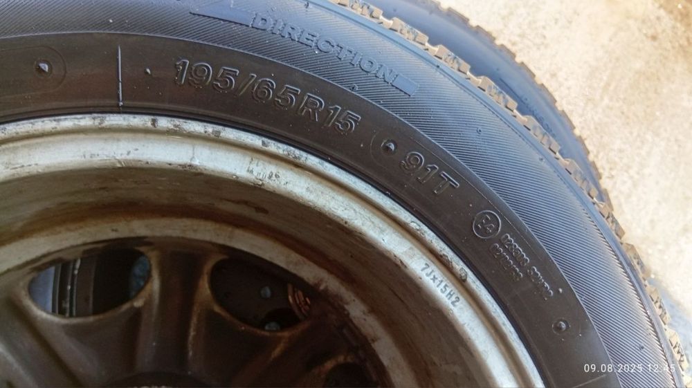 Оригинални Джанти с гуми W124 R15 5x112