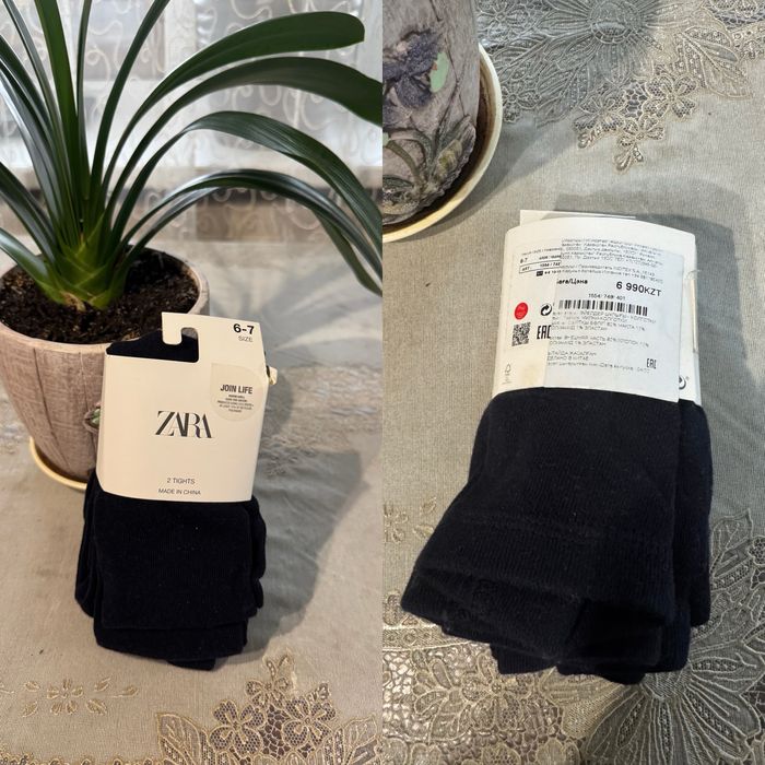 Колготки новые zara 6-7 лет