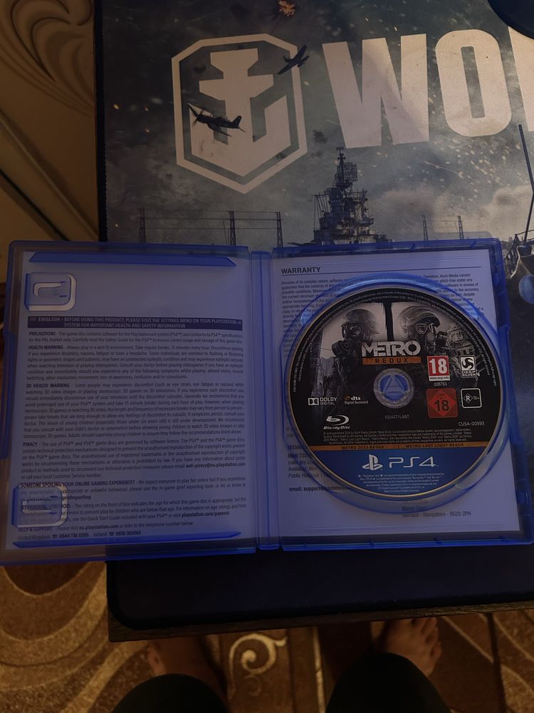 Metro redux ps4 неизползвана