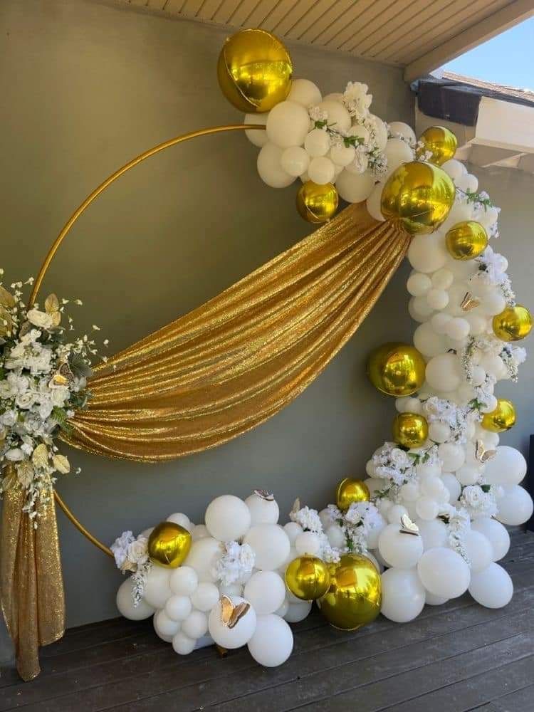 Decor floral / decor cu baloane