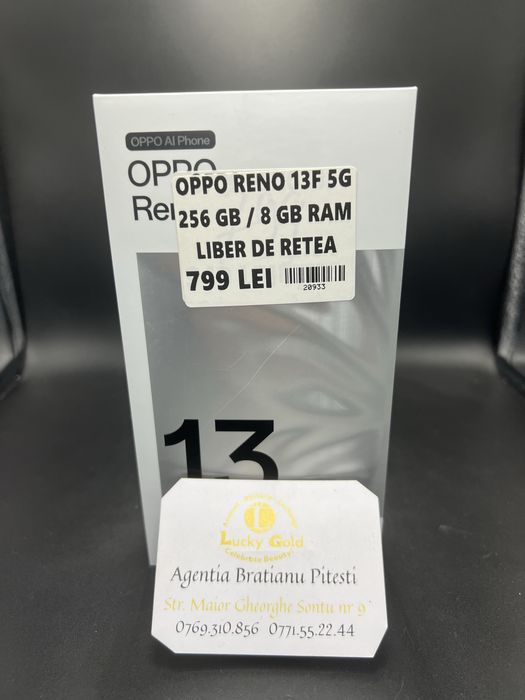 Oppo reno 13F 5 g 256 gb 8 gb ram cod 20933