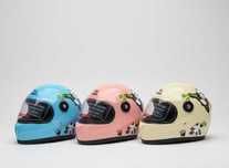 Cască moto de protecție pentru copii "Hello Panda"