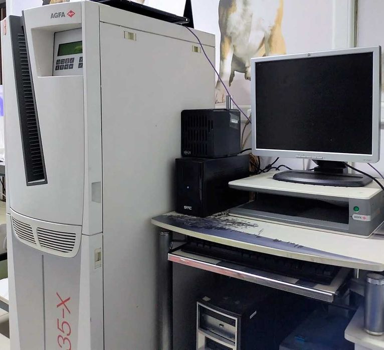 Рентген AGFA в комплекте с дигитайзером CR-35X
