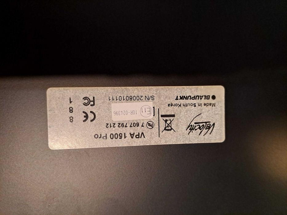 Pachet subwoofer BLAUPUNKT 800WRMS/COLECTIE !