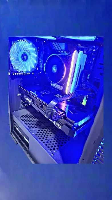 Pc Gaming Ryz5 5600x RTX 3080 3x ventus cu sursa de 1200w