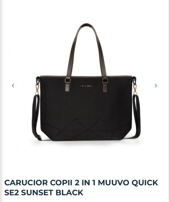 Vand carucior copii 2 in 1 Muuvo Quick SE2 SUNSET BLACK