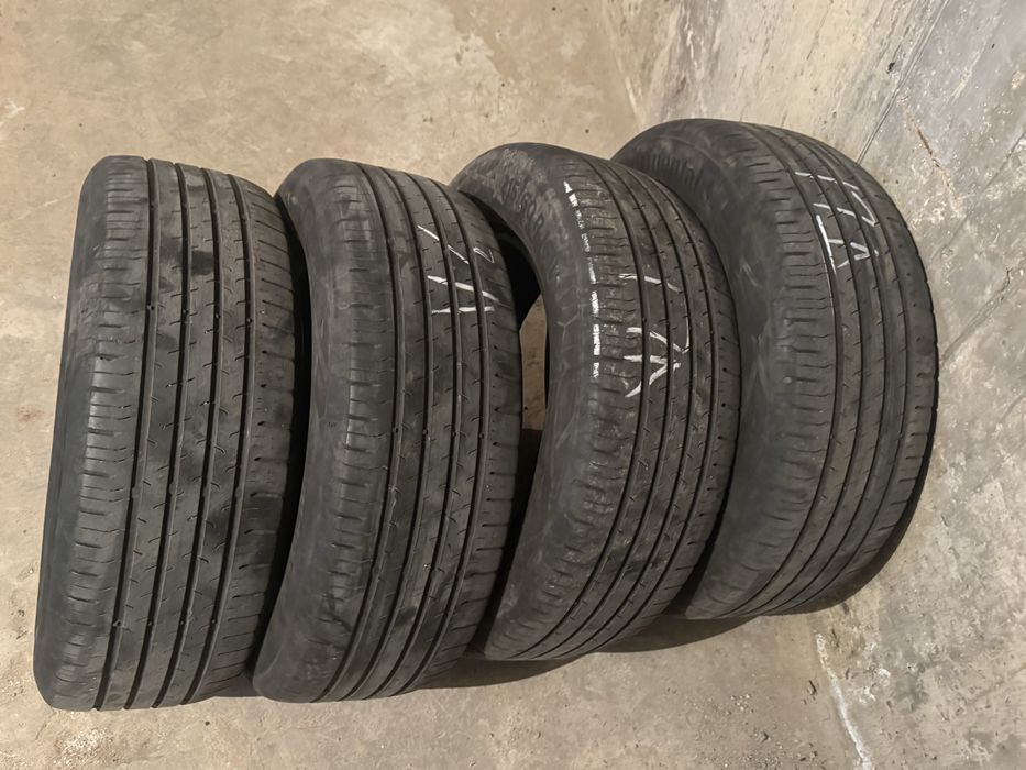 Продавам комплект 4 броя гуми Continental EcoContact 6 215/60/16