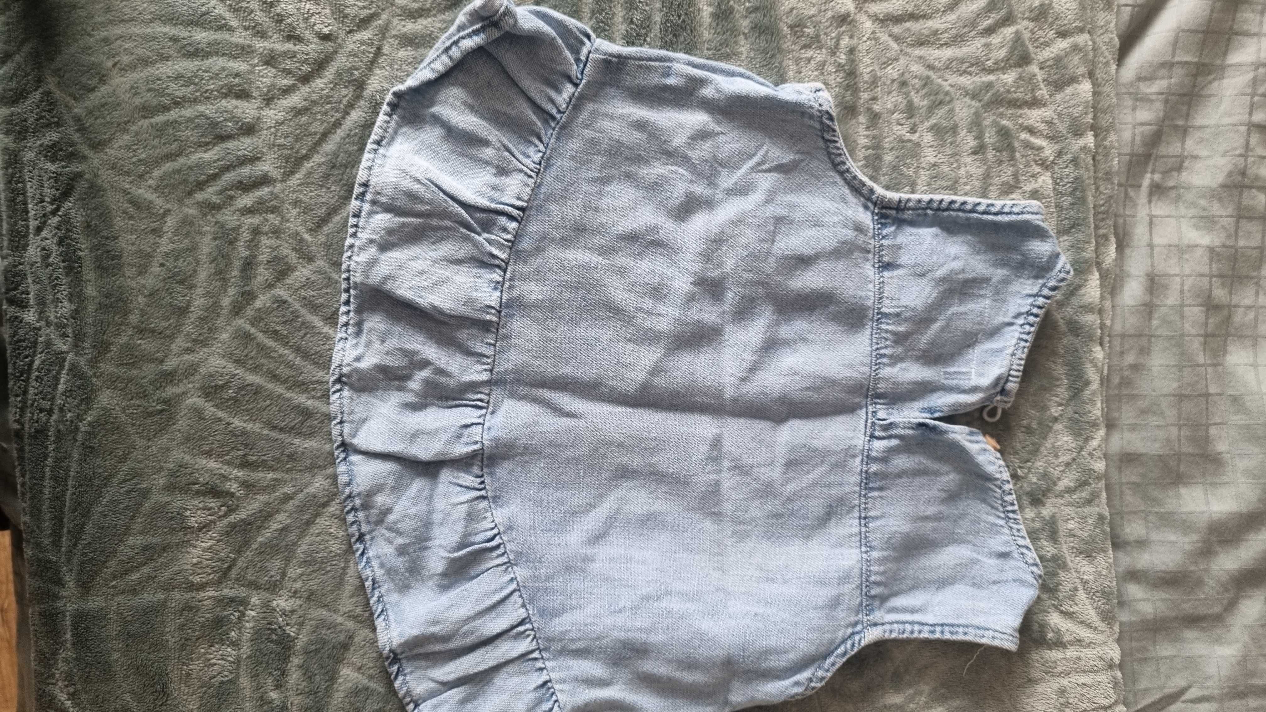 Рокли,панталонки,пола и дънково яке Zara ьа 5-6г годишна госпожица