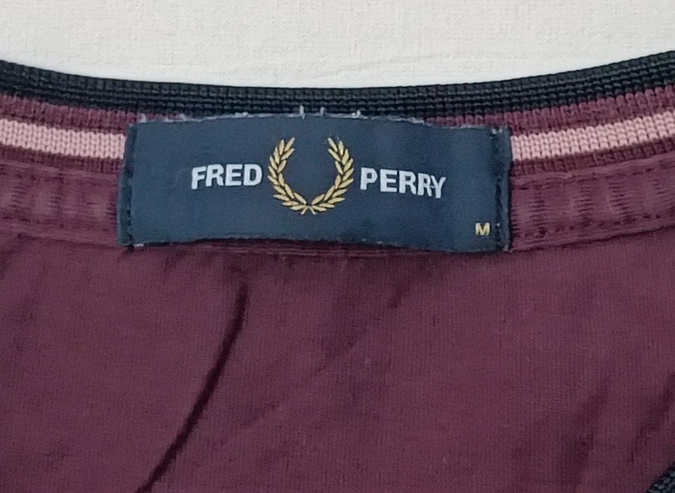 Fred Perry Shirt оригинална тениска M памучна фланелка