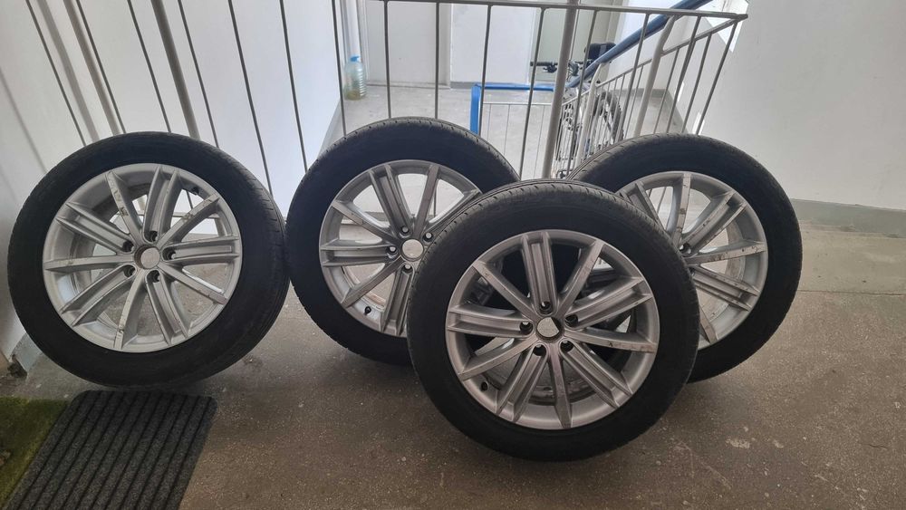 Jante Tiguan 235/50/R18 cu anvelope Maxis DOT 2024&2022