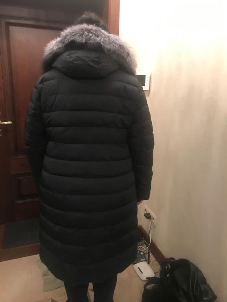 Пальто новое, не ношенное, натуральная чернобурка, хамелеон, 56 размер